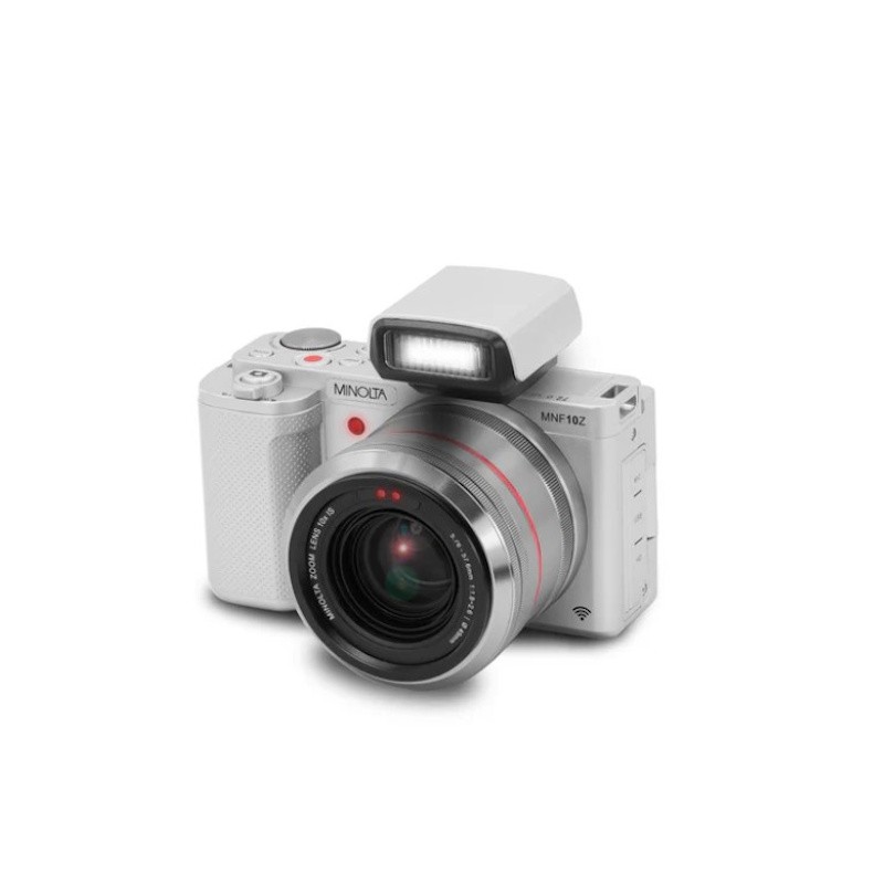 72MP/5K/WiFi 10X Optical Zoom Camera - (Silver)