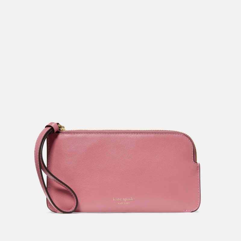 Zippy Small Wristlet Pomegranate