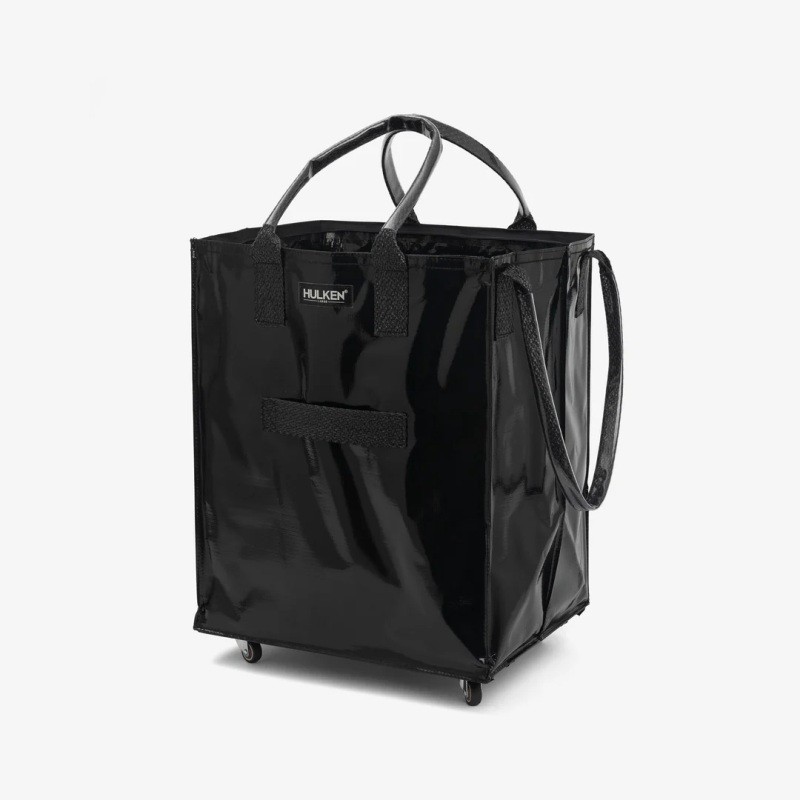 ROLLING TOTE BAG LARGE BLACK