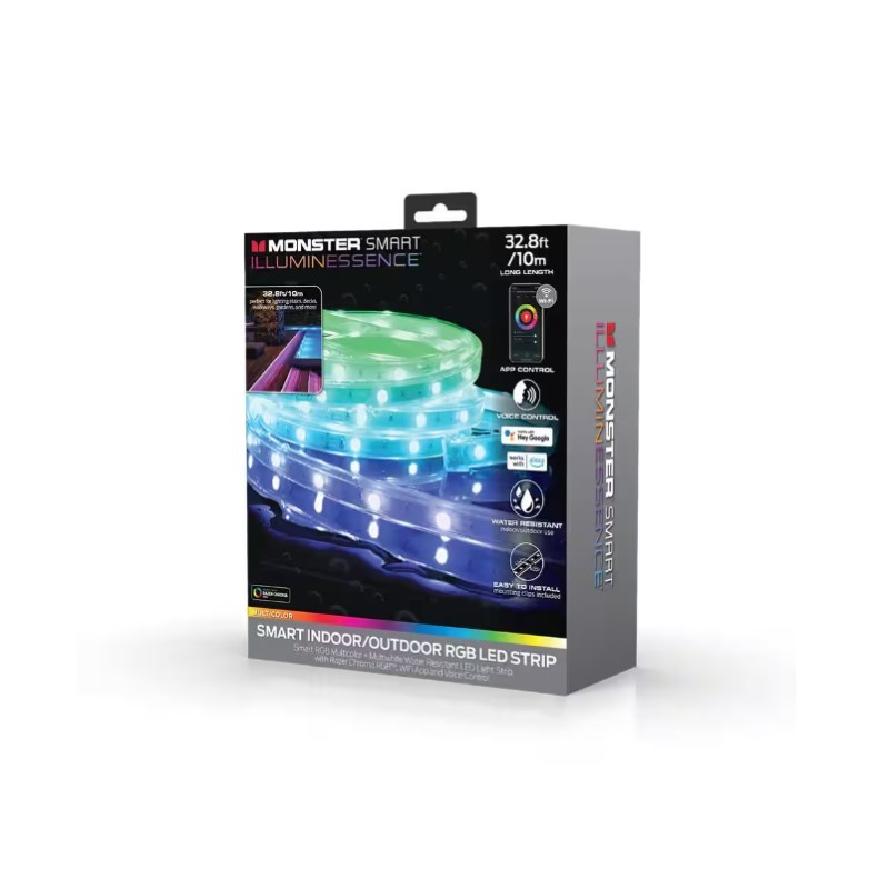 Indoor/Outdoor 32 Foot RGB Light Strip