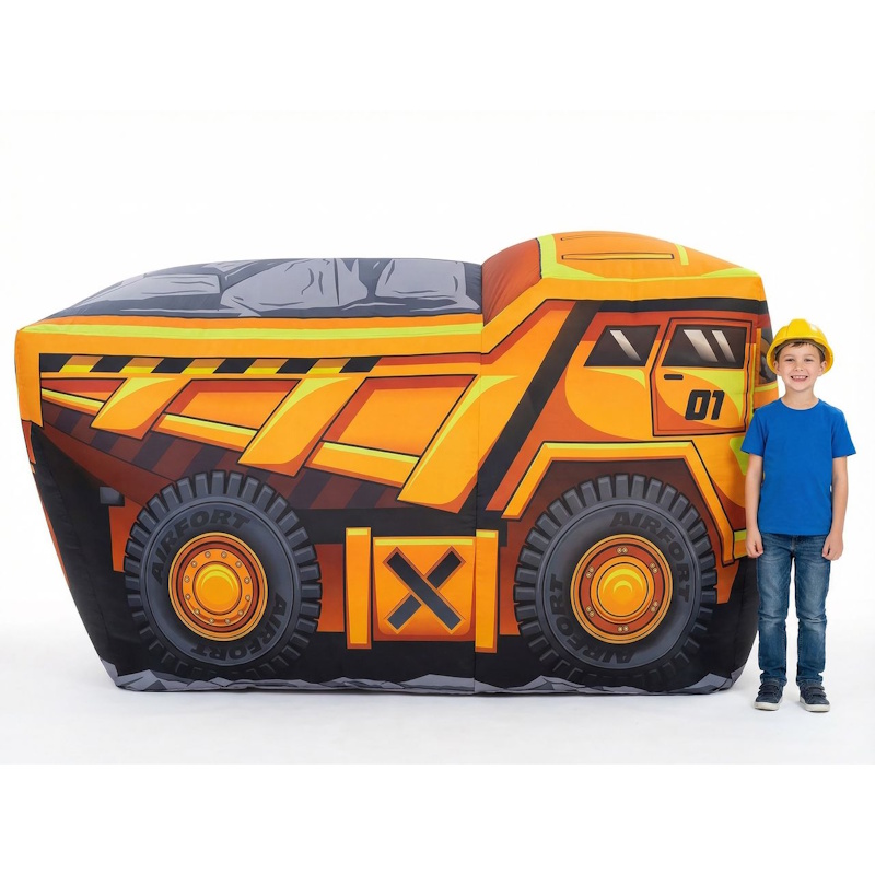 Big Yellow Dump Truck
