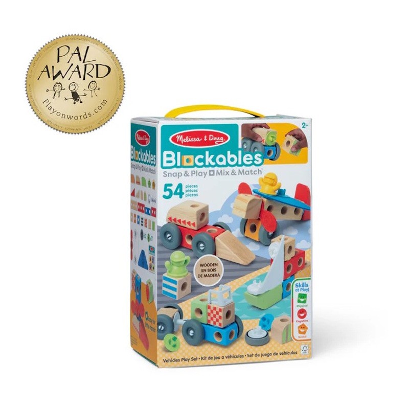 Blockables Vehicles Play Set