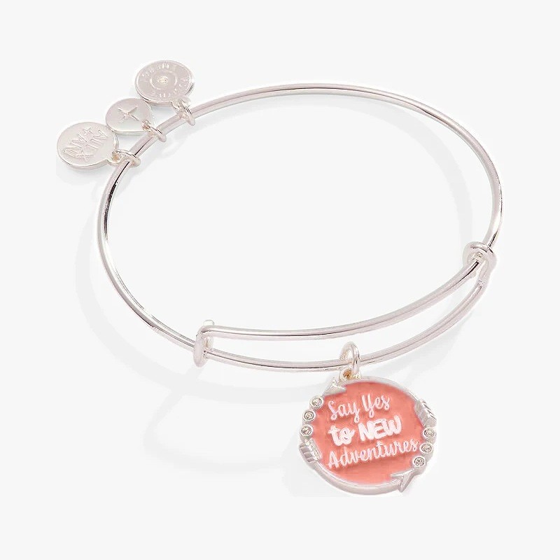Say Yes to New Adventures Bangle - Pink