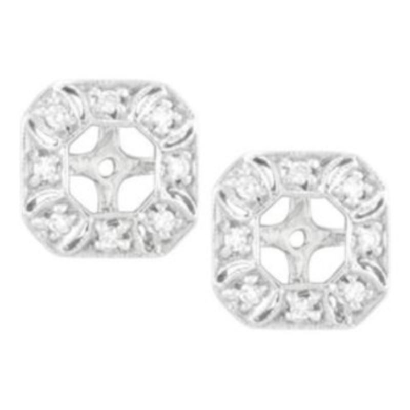 Vintage Rd 14k Diamond Earrings