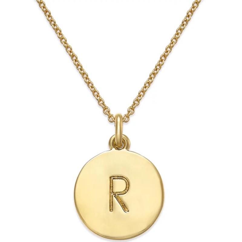 R Pendant - Gold
