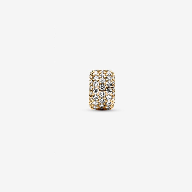 Sparkling Pavé Triple-row Charm