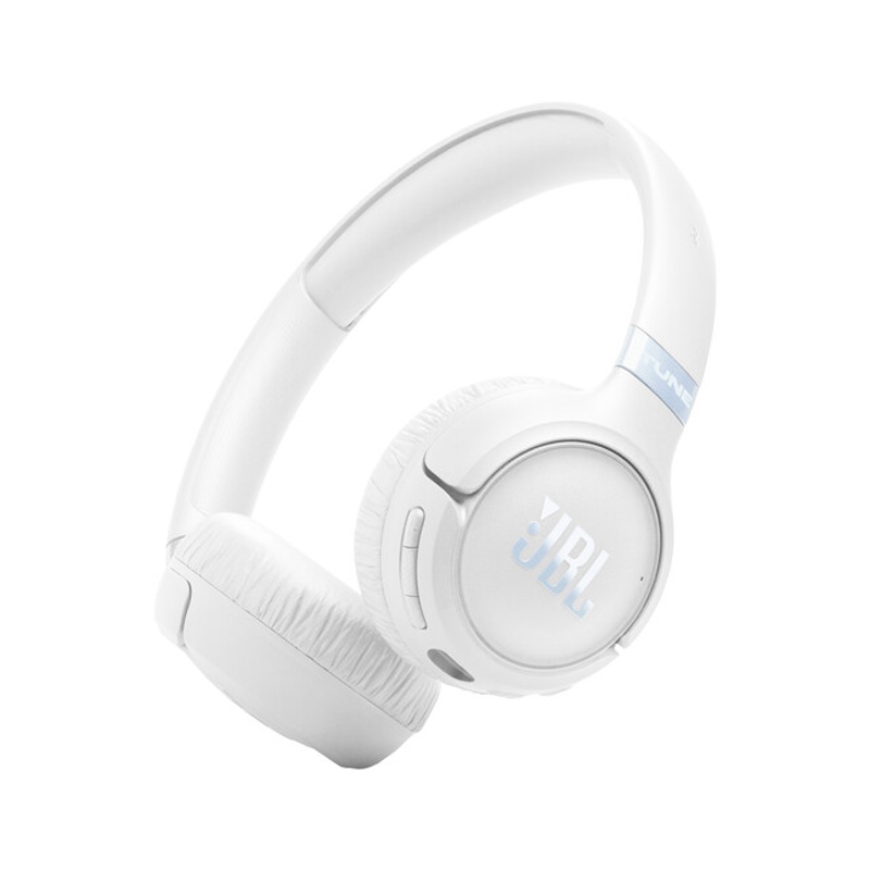 White Tune Wireless On-Ear NC Headphones