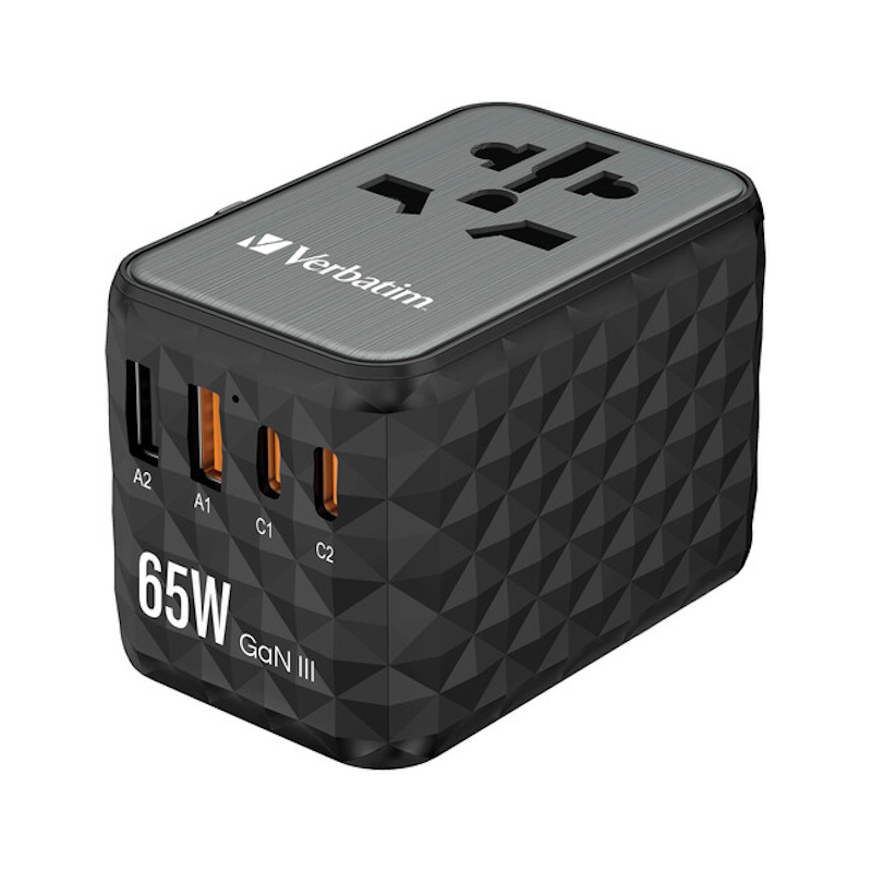 UTA-05 Gan III Universal Travel Adapter 65W – USB-C USB-A