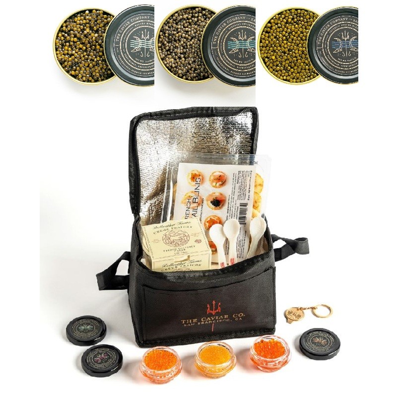 1 oz Siberian Sturgeon & 1 oz Kaluga Hybrid & 1 oz Imperial Golden Osetra