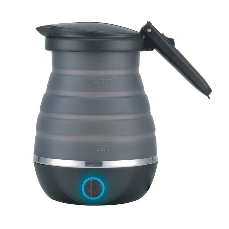 0.8QT Dual Voltage Travel Kettle - Black
