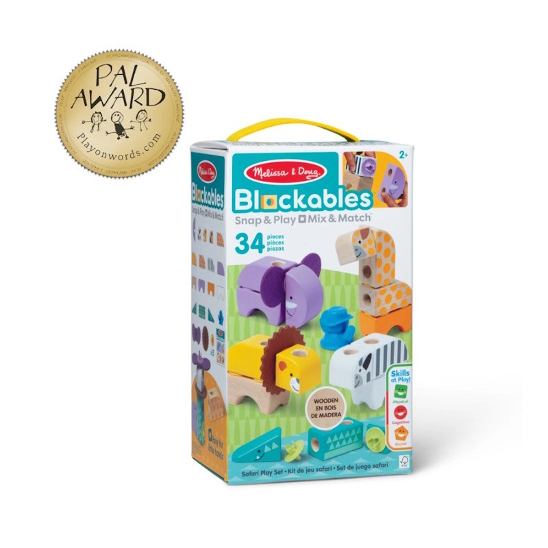 Blockables Safari Play Set