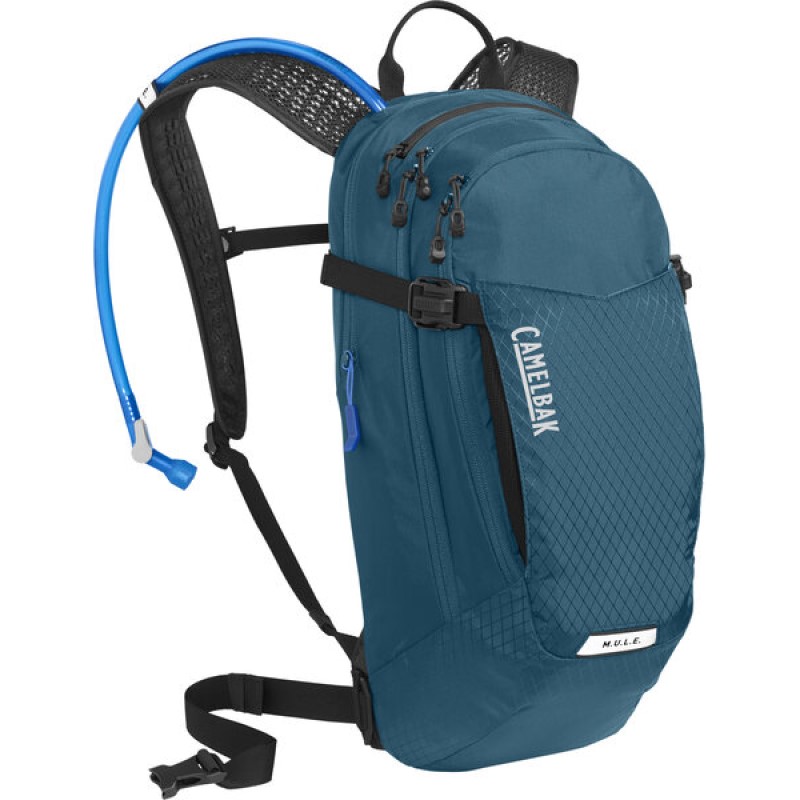M.U.L.E. 12 100 Ounce Hydration Pack - (Moroccan BlueBlack)