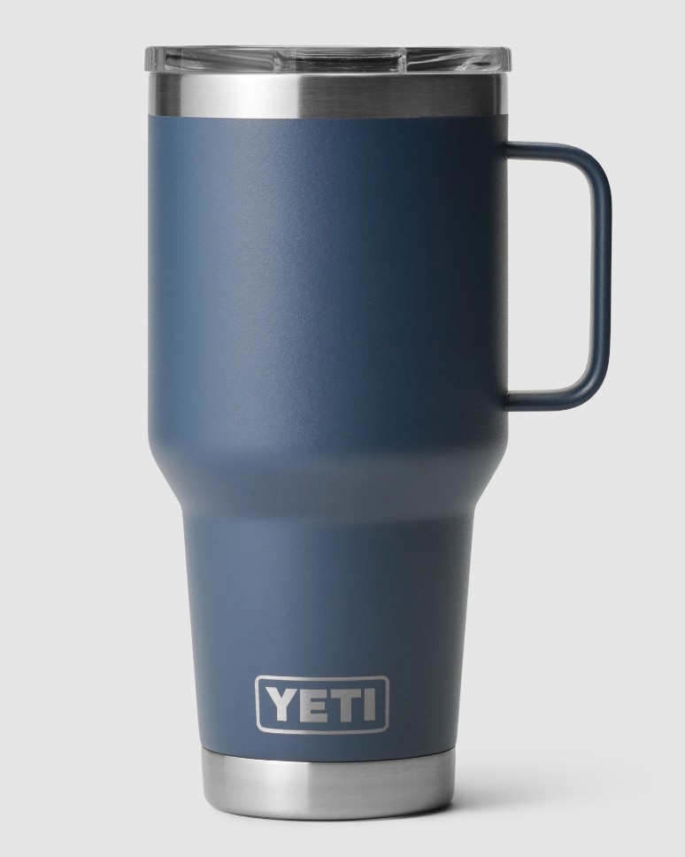 RAMBLER 30 oz TRAVEL MUG WLID NAVY