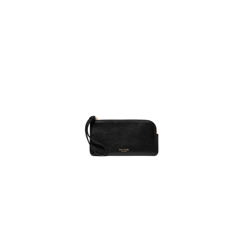Zippy Small Wristlet Black