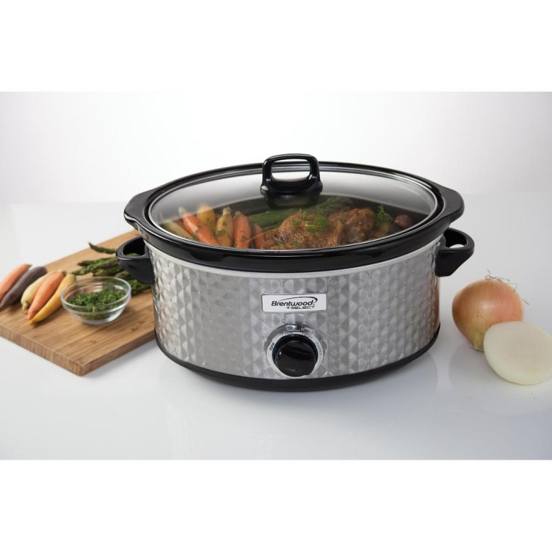 7 - Quart Select Slow Cooker - (Silver)