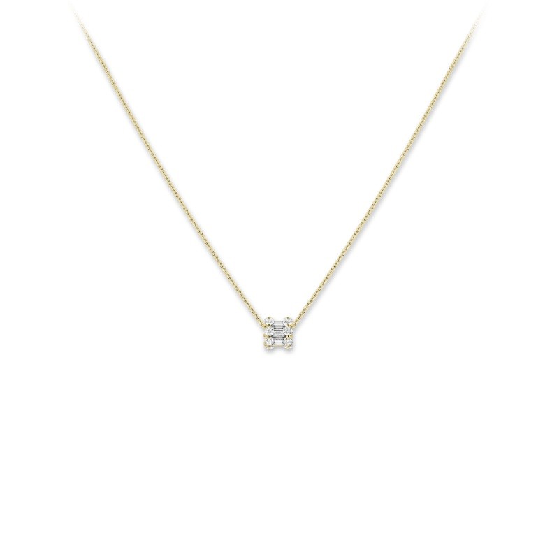 Baguette Love Pendant