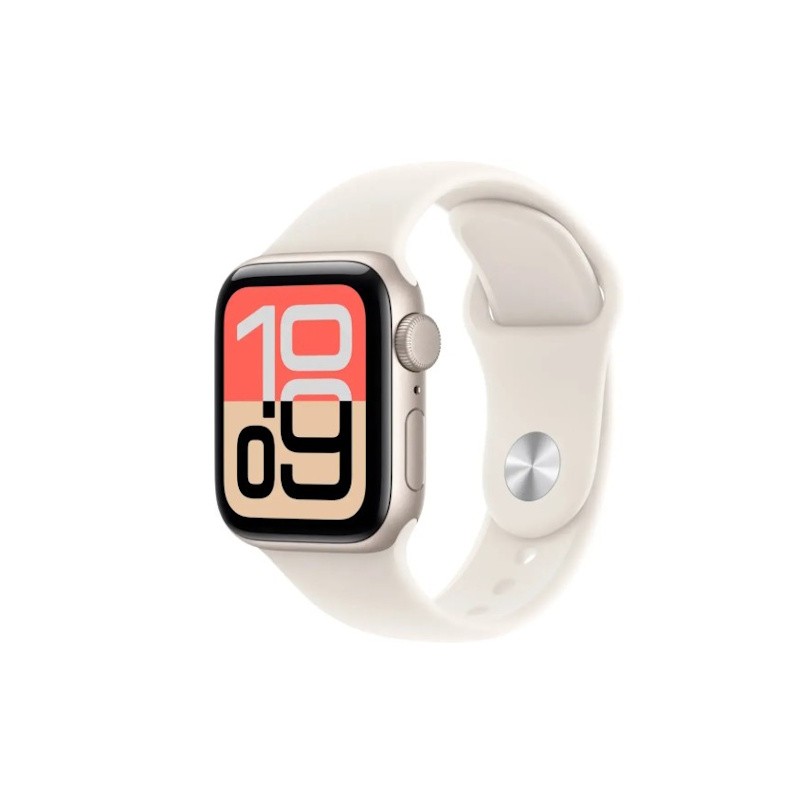 SE 3 GPS 40mm M/L Watch - (Starlight Sport Band)