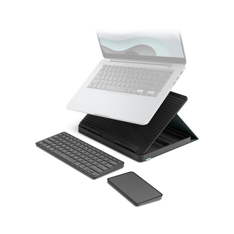 Graphite Pop-Up Desk
