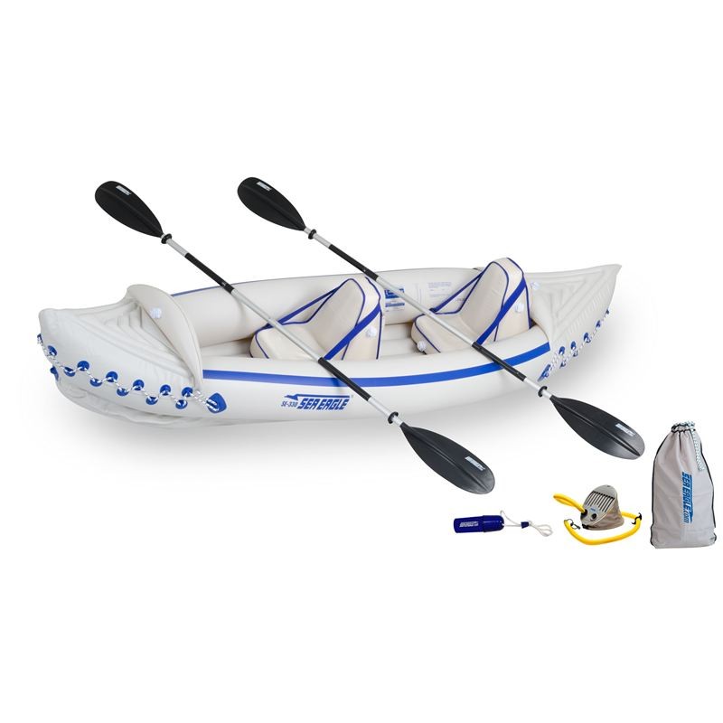 370 Inflatable Sport Kayak Pro Package