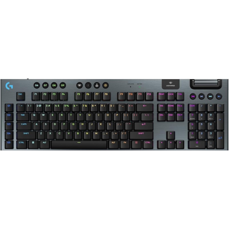G G915 X LIGHTSPEED Low-Profile Wireless RGB Mechanical Gaming Keyboard