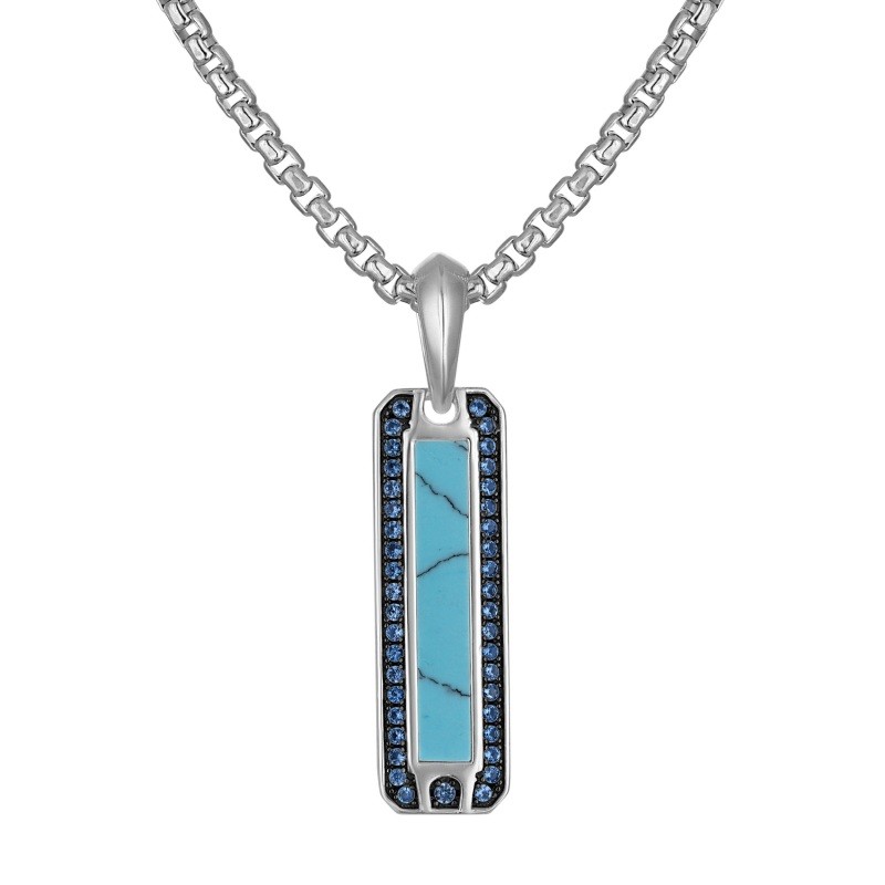 Marine Star Sterling Silver Pendant