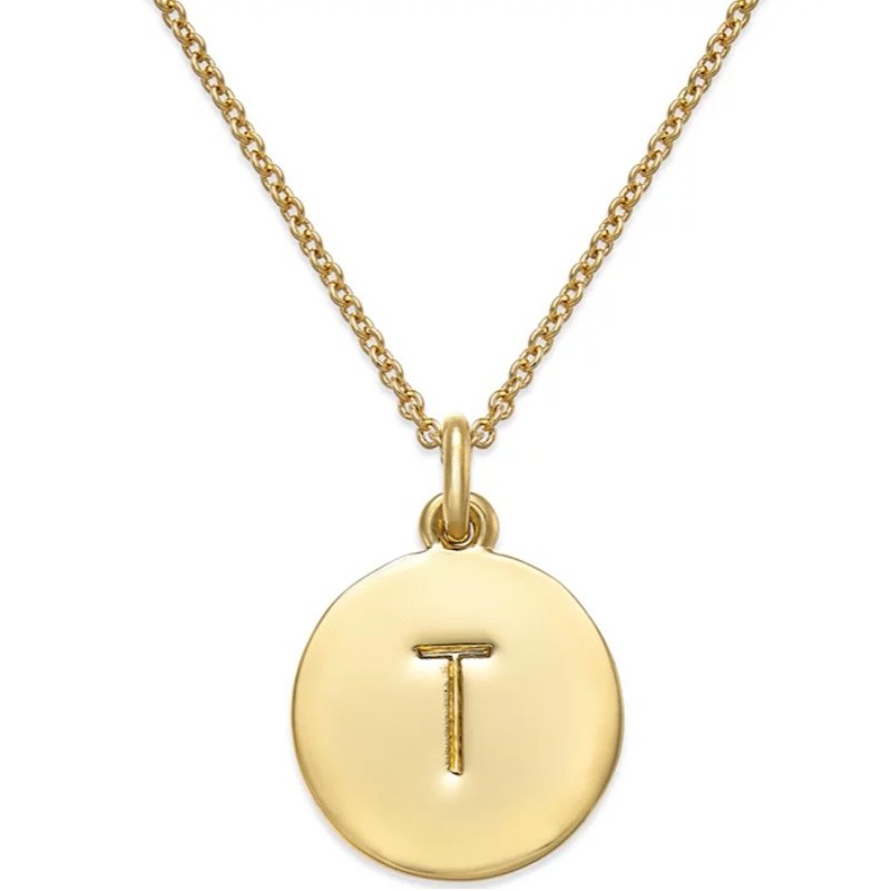 T Pendant - Gold