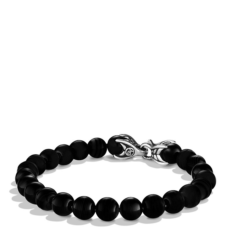 Spiritual Beads Bracelet in Black Onyx at Nordstrom, Size 8.5 In