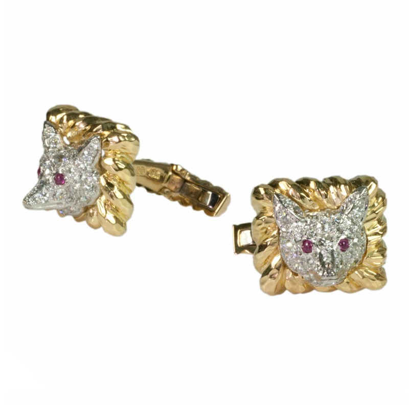 Fox Cuff Links