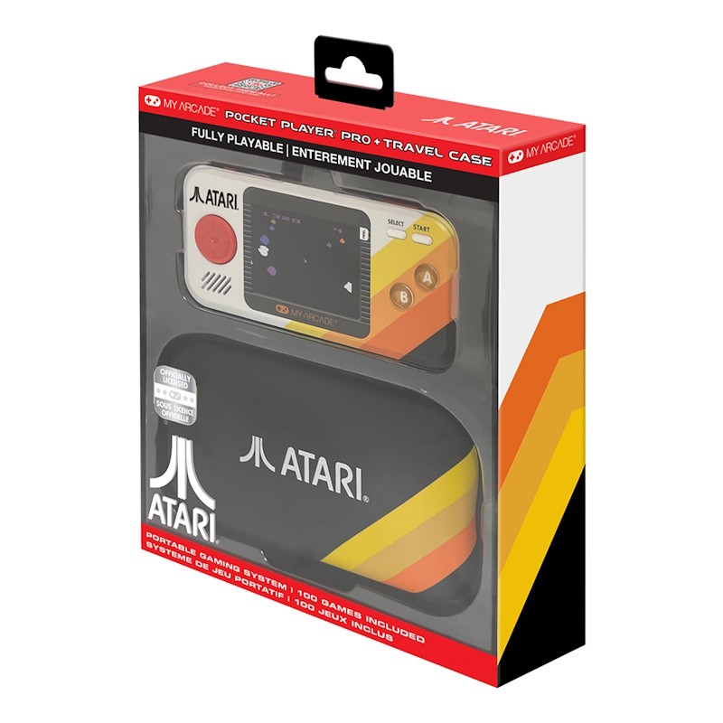 Atari Portable Pocket Player Pro with Case