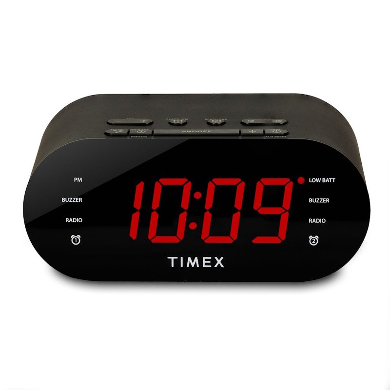 Alarm Clock with FM Radio & USB Charging
