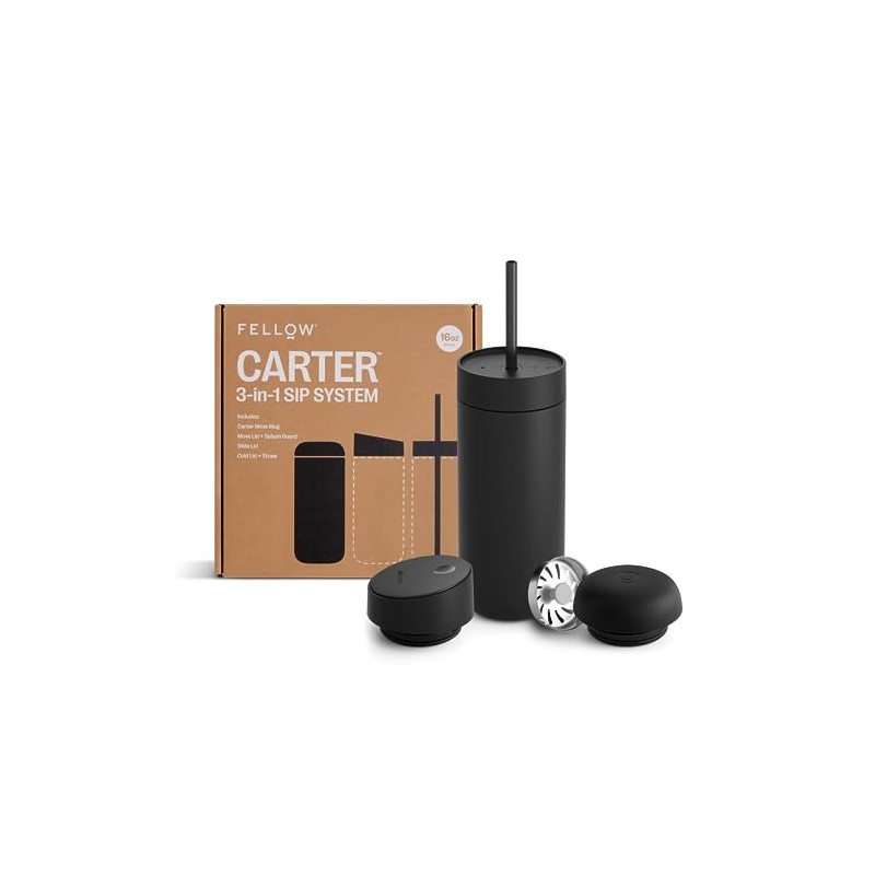 Carter Sip System 16oz - (Matte Black)