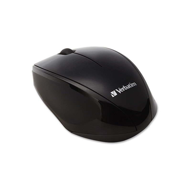 Black Wireless Notebook Multi-Trac Blue LED Mouse