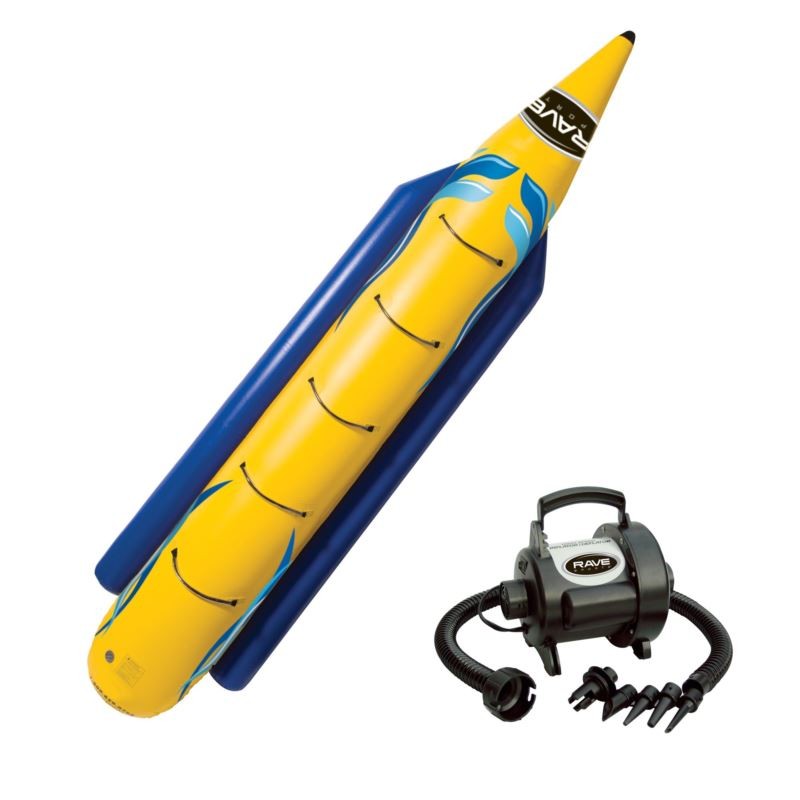 5 Person Waterboggan Towable with Highspeed Inflator/Deflater