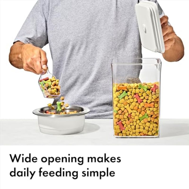 Pet POP Container with Scoop - 6.0Qt/5.7L