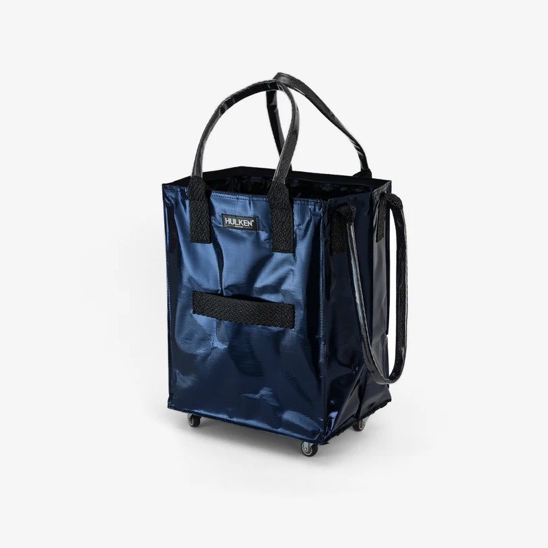 ROLLING TOTE BAG MEDIUM MIDNIGHT BLUE