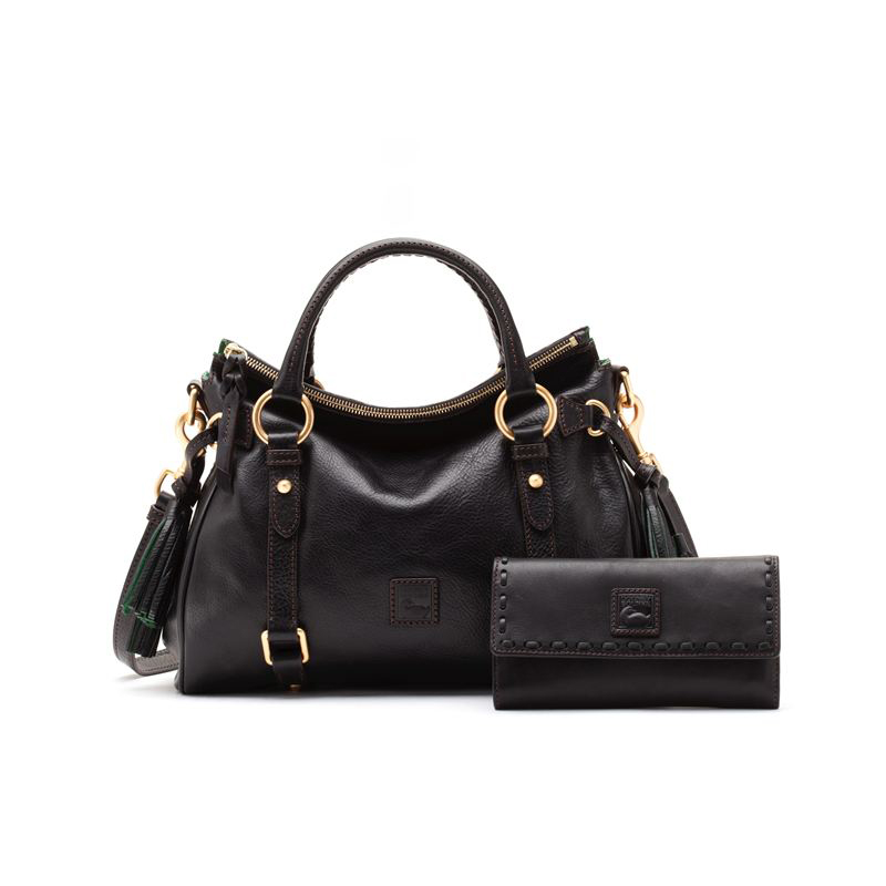 Florentine Small Satchel - (Black)