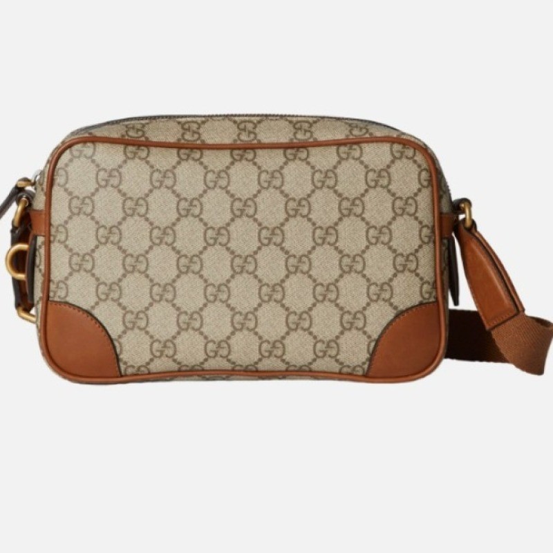 GG Emblem Super Mini Bag Beige